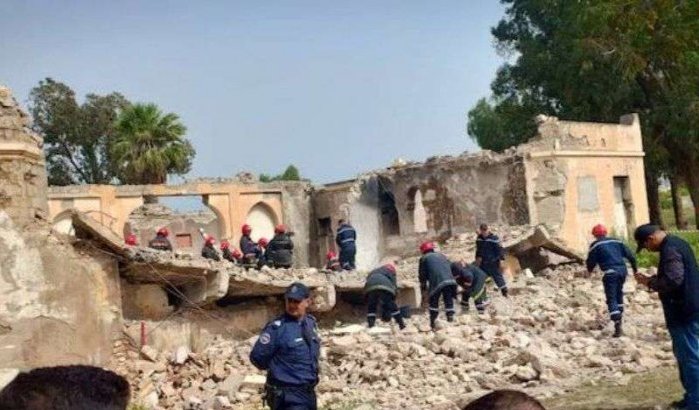 Kinderen omgekomen door ingestort gebouw in oujda