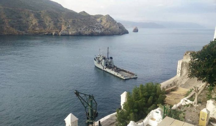 Spaans oorlogsschip nadert Marokkaanse kust