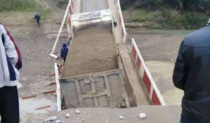 Marokko: instorting brug Taounate is fout vrachtwagenchauffeur