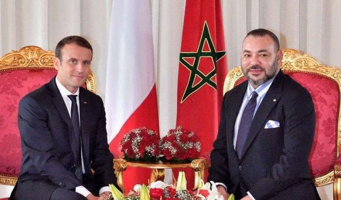 Koning Mohammed VI in Frankrijk 
