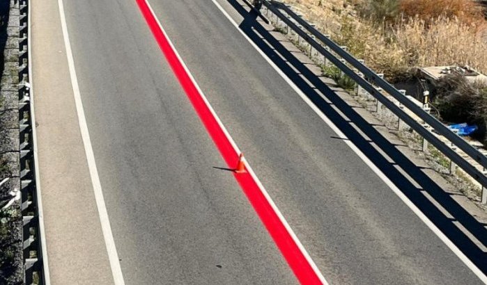 Nieuwe verkeersregel op weg naar Marokko: pas op voor de rode lijn!