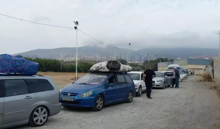 Marhaba 2023: zware verkeersopstopping in Melilla 