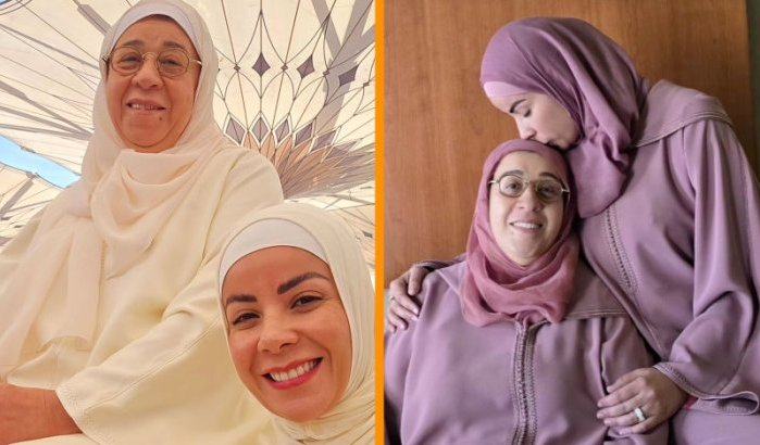 Leila Hadioui verricht Oemrah met moeder