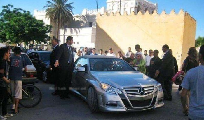 Koning Mohammed VI op vakantie in het noorden van Marokko