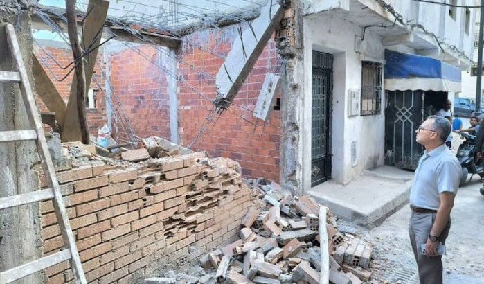 Illegale aanbouw in Tanger onmiddellijk gesloopt 