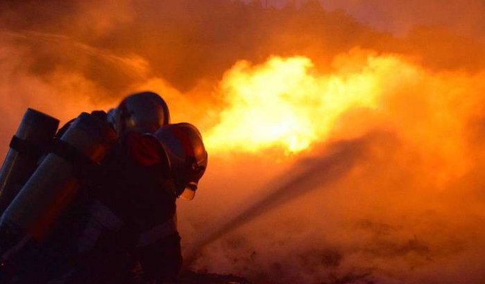 Hamam door brand vernield in Inezgane 