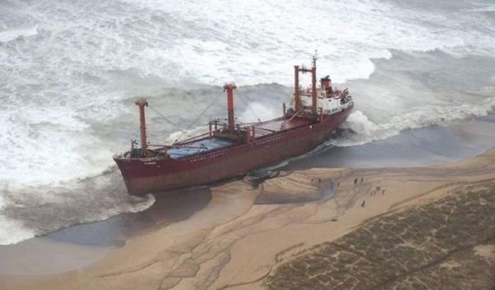 Schip met 5000 ton brandstof kapseist in Marokko
