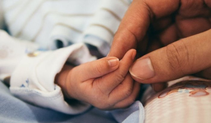 Baby in steeg achtergelaten in Tanger