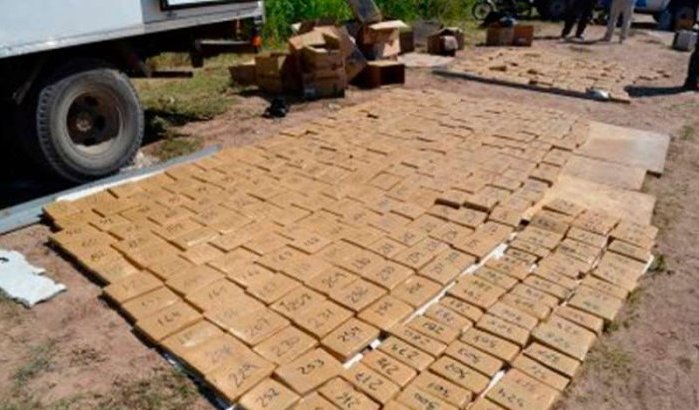 Drie ton drugs onderschept in Casablanca