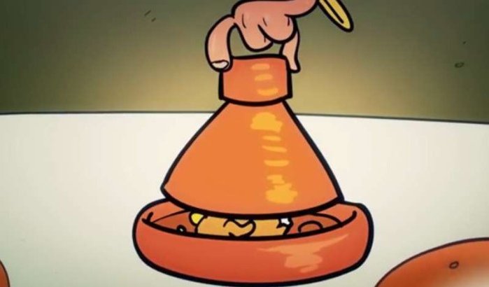 Zroods of het tragische einde van groenten in een tajine