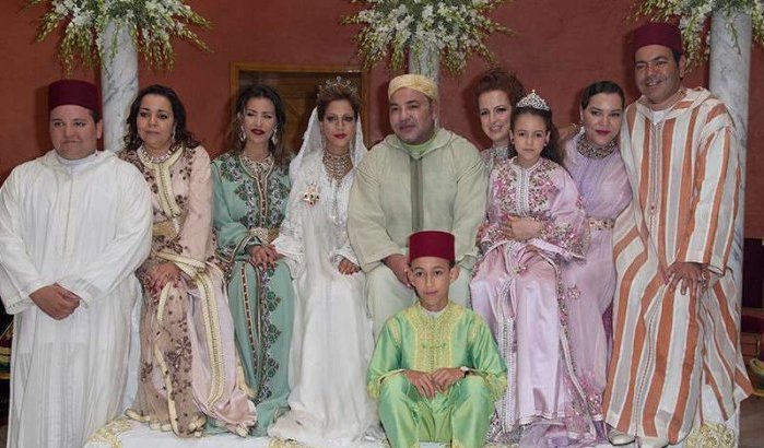 Koning Mohammed VI bezoekt Lalla Soukaina in Frankrijk