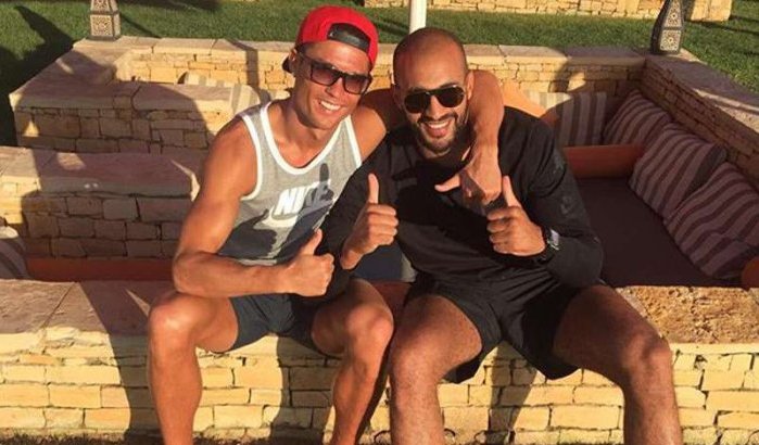 Badr Hari en Ronaldo op benefietgala Mustapha Hadji (video)