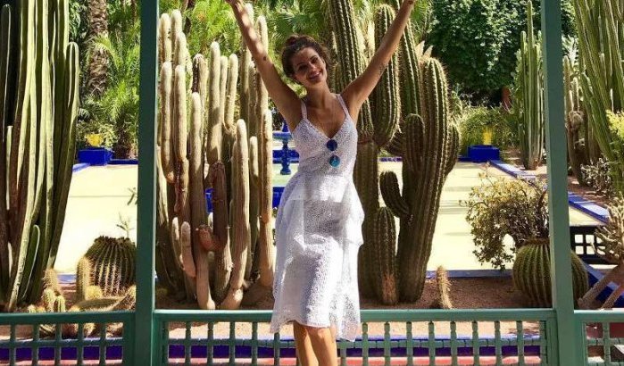 Braziliaans topmodel Isabeli Fontana in Marrakech (foto's)