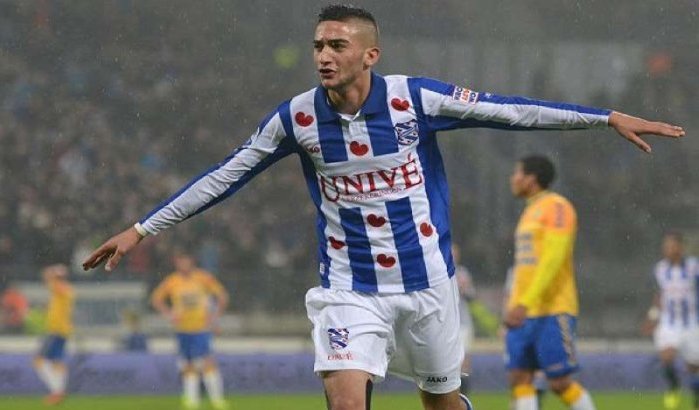 Hakim Ziyech speler van het seizoen in Heerenveen