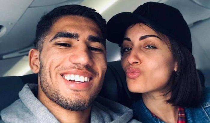 Vriendin Achraf Hakimi Hiba Abouk zwanger (foto)