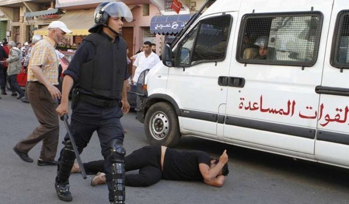 Marokkaanse politiemannen gestraft voor geweldgebruik