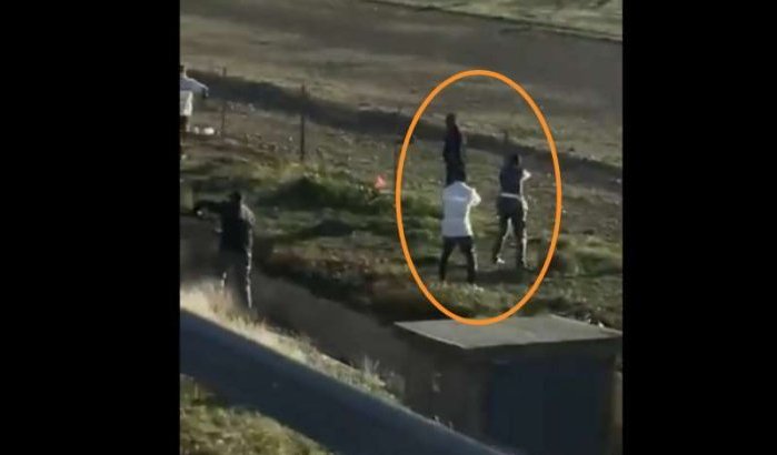 Indrukwekkende beelden achtervolging op snelweg Marrakech (video)