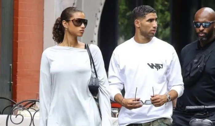 Achraf Hakimi en Imaan Hammam in koppel?