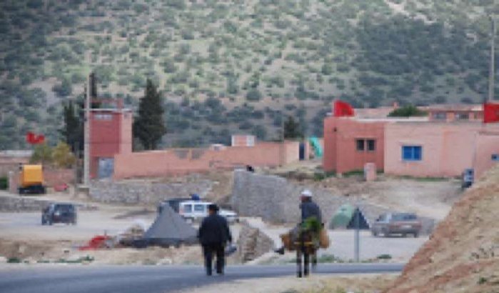 Ineenstorting berg Moulay Brahim in Marrakesh