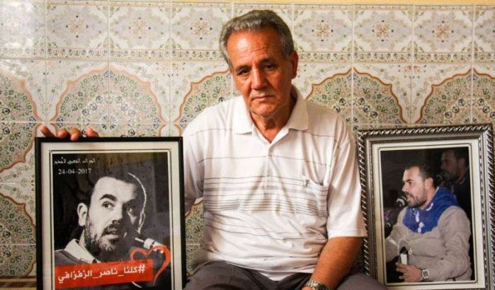 Vader Nasser Zefzafi spreekt met media over Hirak