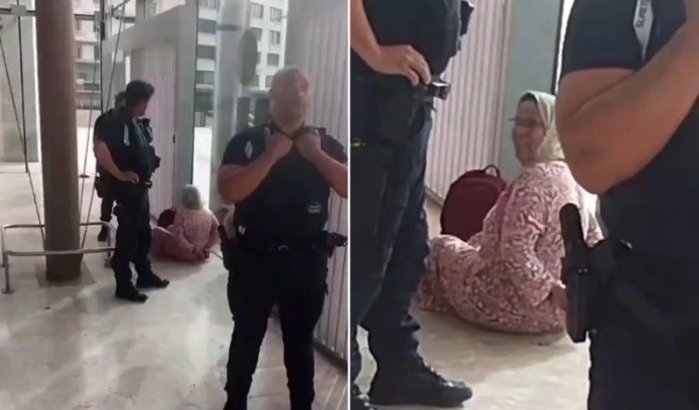 Woede over arrestatie bejaarde Marokkaanse vrouw op station in Frankrijk (video)