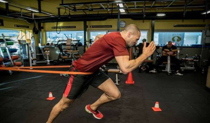 Badr Hari traint erop los (foto's)