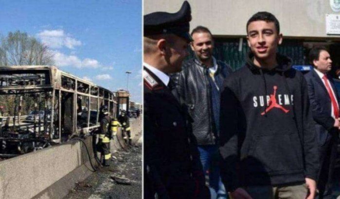 Gekaapte bus in Milaan: Marokkaans kind als held beschouwd
