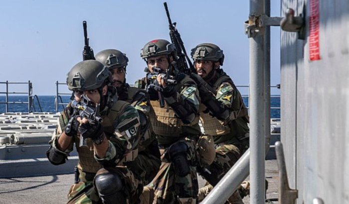 Marokkaanse commando's oefenen met Pakistaanse elite-eenheid
