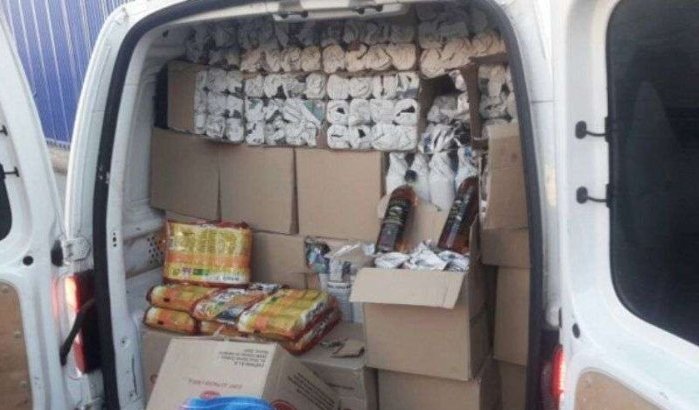 Marokkaanse gendarmerie onderschept 1700 flessen alcohol bij grens Melilla