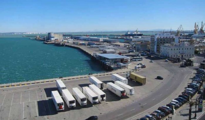 Blokkade goederenverkeer tussen Algeciras en Marokko