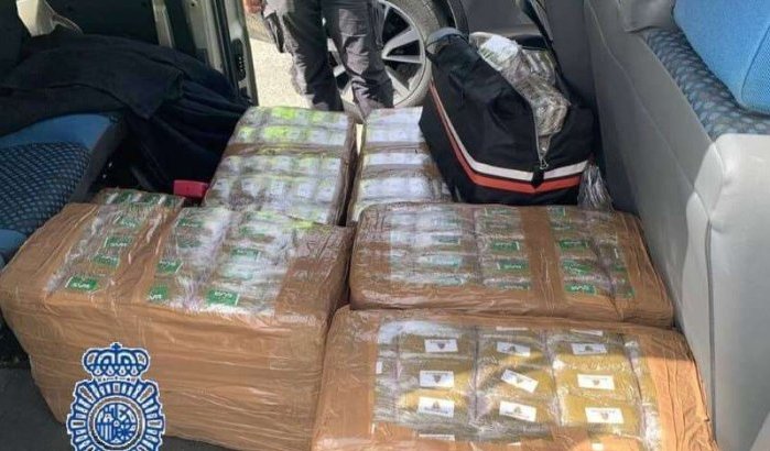 Marokkaan gearresteerd met 300 kilo hasj in de buurt van Malaga