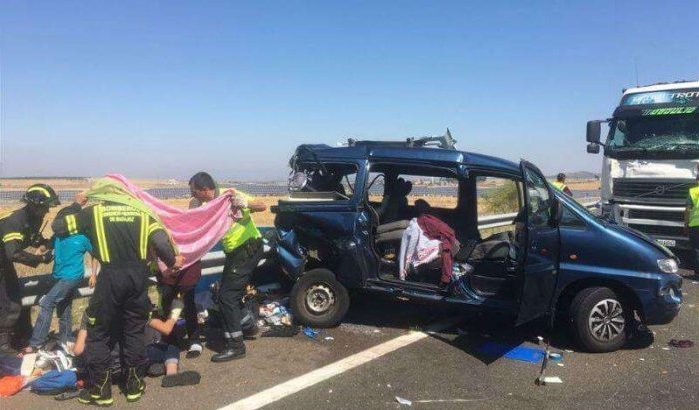 Imam Bilzen en gezin bij zwaar verkeersongeval betrokken op weg naar Marokko
