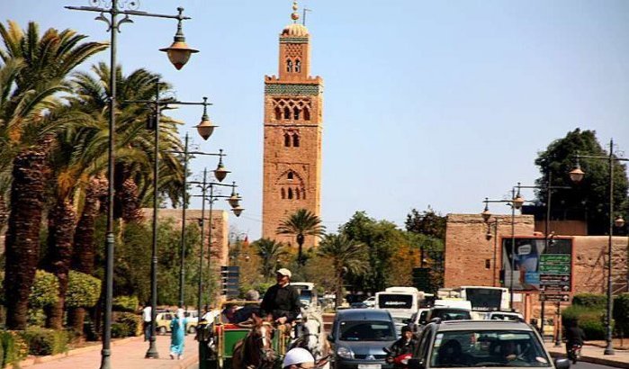 Spectaculair ongeval in Marrakech