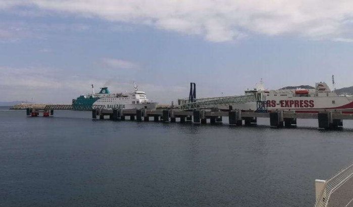 Tanger Med: ontevreden verstekeling springt in water