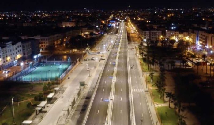 Langste hangbrug van Afrika in Casablanca geopend (video)