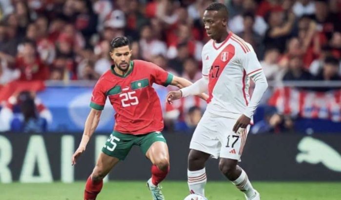 Wedstrijduitslag: Marokko speelt gelijk tegen Peru