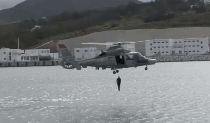 Sensationele beelden van oefening Marokkaanse marine (video)