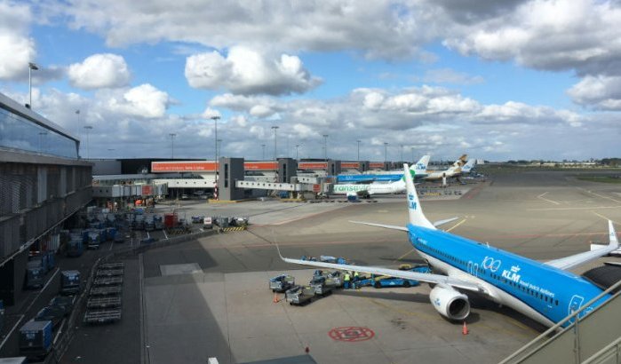 Staking op Schiphol: vluchten naar Marokko verstoord