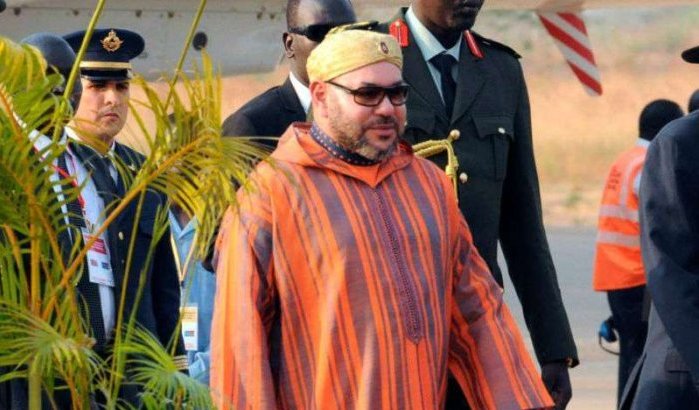 Koning Mohammed VI met vrouw en kinderen op vakantie in Cuba