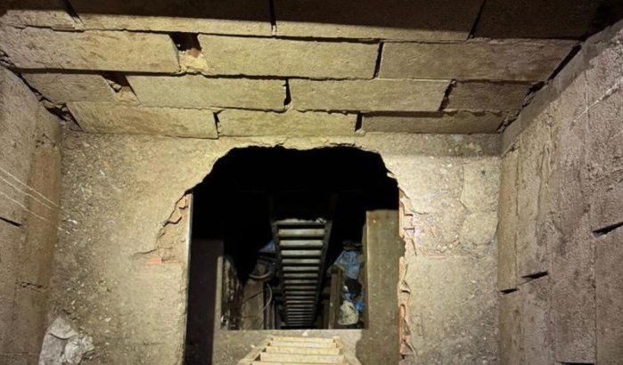 Ondergrondse tunnel ontdekt tussen Sebta en Marokko
