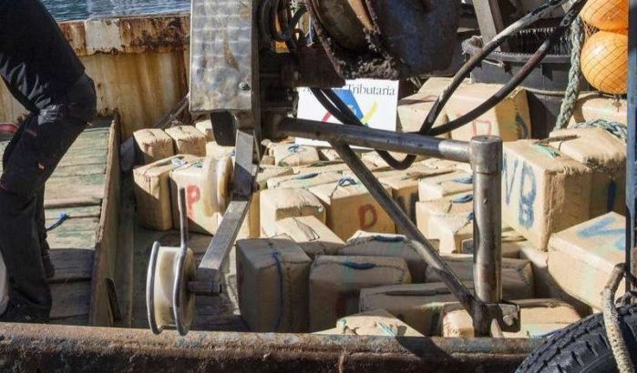 Marokko onderschept 9 ton drugs op zee