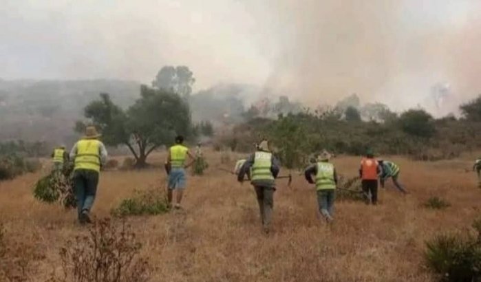 Honderden gezinnen geëvacueerd door bosbranden in Marokko