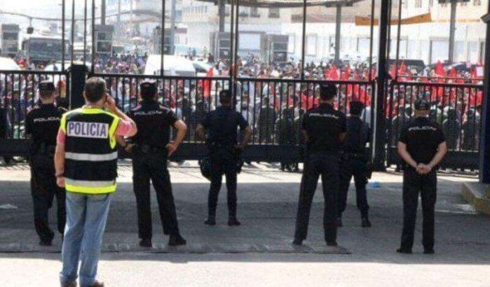 Sebta: chaos na sluiting grensovergang door Marokko (video)