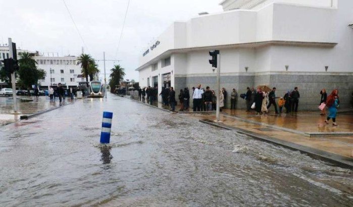 Zware overstromingen in Rabat