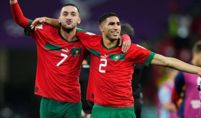 Achraf Hakimi in top 10 snelste spelers WK