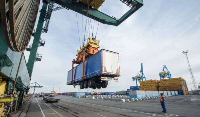 Belgische politie vindt Marokkaan in container in Zeebrugge
