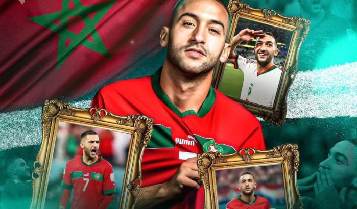 Ziyech viert verjaardag met teamgenoten in Marokko (video)