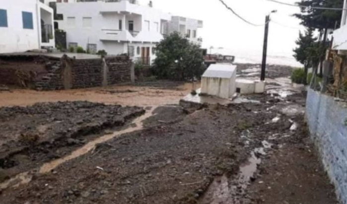 Veel schade in Chefchaouen na stortregens
