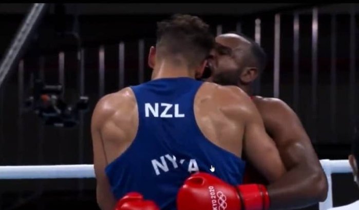 Marokkaanse bokser imiteert Mike Tyson op Olympische Spelen