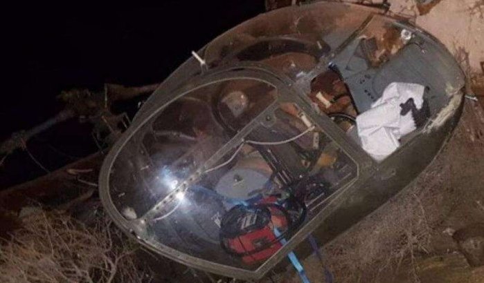 Marokko: drugshelikopter stort neer in Assilah